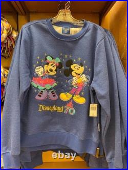 Disneyland 70th Anniversary Sweatshirt Mickey And Friends Edition All Sizes 2025