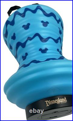 Disneyland 70th Anniversary Tabletop Lantern Lamp Vault Collection 1 Blue Lamp