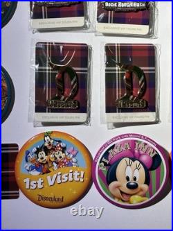 Disneyland 70th Anniversary VIP Tour Exclusive Pin Sealed Set Oogie Boogie Bash