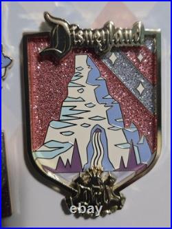 Disneyland 70th Anniversary Vault Collection 5 Pin Set 2 Of 4 LE 5000