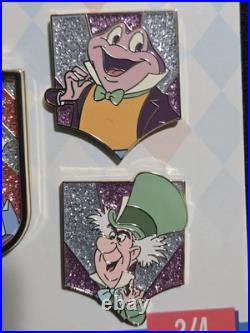 Disneyland 70th Anniversary Vault Collection 5 Pin Set 2 Of 4 LE 5000