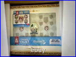 Disneyland 70th Anniversary Vault Collection Pin Frame Set LE Disney Parks 3 Pin