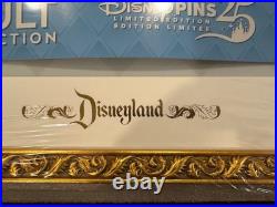 Disneyland 70th Anniversary Vault Collection Pin Frame Set LE Disney Parks 3 Pin