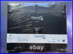 Disneyland 70th Anniversary Vault Collection Pin Frame With 3 Pins Disneyland 70th Anniversary Vault Collection Pin Frame With 3 Pins
