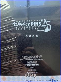Disneyland 70th Anniversary Vault Collection Pin Frame With 3 Pins Disneyland 70th Anniversary Vault Collection Pin Frame With 3 Pins