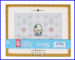 Disneyland 70th Anniversary Vault Collection Pin Frame with 3 Pins Brand New