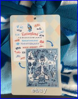 Disneyland 70th Anniversary Vault Collection Throw Blanket MAIN ST & Attractions Disneyland 70th Anniversary Vault Collection Throw Blanket MAIN ST & Attractions
