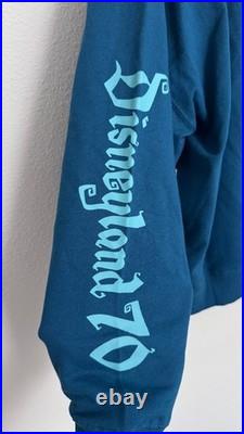 Disneyland 70th Anniversary Vault Collection Zip Up Hoodie (NWT) Large