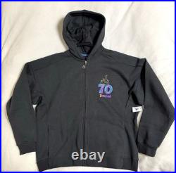 Disneyland 70th Anniversary Women's Zip-Up Hoodie XL Limited Edition