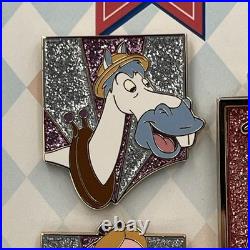 Disneyland 70th Vault Collection 2/4 Alice Mr. Toad Mad Hatter Cyril 5 Pin Set
