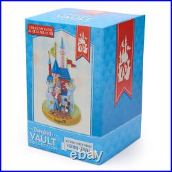 Disneyland 70th Walt Disney and Mickey Castle Figure, NEW