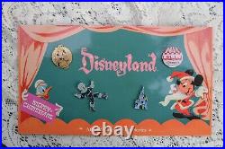 Disneyland Advent Calendar Holiday LE Pin Set Complete 50th Anniversary