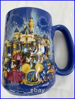 Disneyland Anaheim 50th Anniversary Ceramic Mug & Ornament Set Collectible