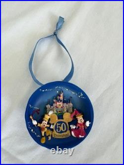 Disneyland Anaheim 50th Anniversary Ceramic Mug & Ornament Set Collectible