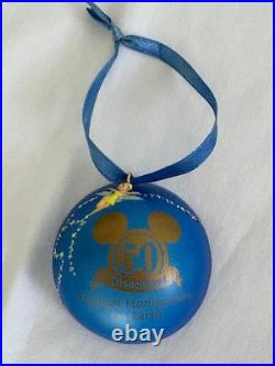 Disneyland Anaheim 50th Anniversary Ceramic Mug & Ornament Set Collectible