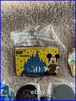 Disneyland Anniversary Birthday Trading Pin Set Of 10 Pins 50th-70th Anniversary Disneyland Anniversary Birthday Trading Pin Set Of 10 Pins 50th-70th Anniversary