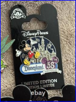 Disneyland Anniversary Birthday Trading Pin Set Of 10 Pins 50th-70th Anniversary Disneyland Anniversary Birthday Trading Pin Set Of 10 Pins 50th-70th Anniversary