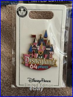 Disneyland Anniversary Birthday Trading Pin Set Of 10 Pins 50th-70th Anniversary Disneyland Anniversary Birthday Trading Pin Set Of 10 Pins 50th-70th Anniversary
