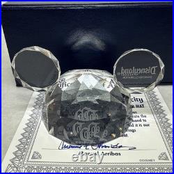 Disneyland Arribas 60th Anniversary Mickey Crystal Ears Withbox2015