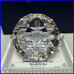 Disneyland Arribas 60th Anniversary Mickey Crystal Ears Withbox2015
