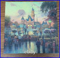 Disneyland, Artisit Thomas Kinkade Disneyland 50th Anniversary