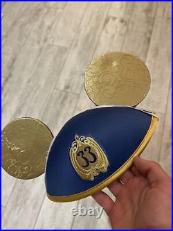Disneyland CLUB 33 55th Anniversary Disney Hat with Mickey Mouse Ears