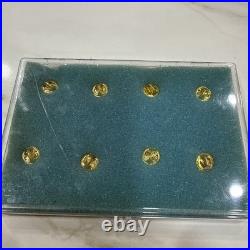 Disneyland Cast Member Exclusive 8 Pin Set 35th Anniversary HTF In Original Case