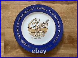 Disneyland Club 33 35th Anniversary Decorative Plate #31/333