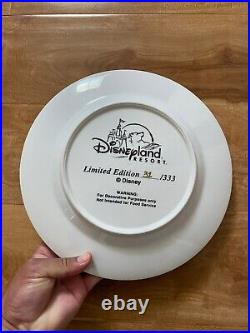 Disneyland Club 33 35th Anniversary Decorative Plate #31/333