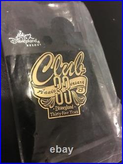 Disneyland Club 33 35th Anniversary Limited Edition 600 Pin NEW ON CARD & BAG