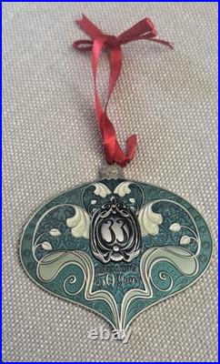 Disneyland Club 33 50th Anniversary Christmas Ornament Exclusive Member Gift Box