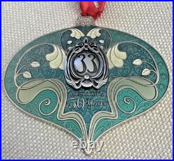 Disneyland Club 33 50th Anniversary Christmas Ornament Exclusive Member Gift Box