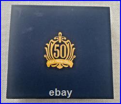 Disneyland Club 33 50th Anniversary Christmas Ornament Exclusive Member Gift Box