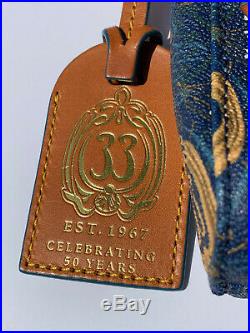 Disneyland Club 33 50th Anniversary Dooney & Bourke Peyton Crossbody Bag EUC