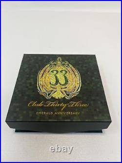Disneyland Club 33 55th Emerald Anniversary Challenge Coin