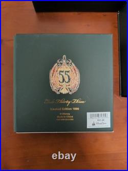 Disneyland Club 33 55th Emerald Anniversary LE 1000 Pin Lot of 6 with Boxes
