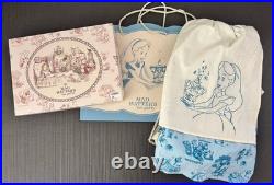 Disneyland Club 33 75th Anniversary Alice In Wonderland Apron NIB with Gift Bag