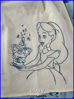 Disneyland Club 33 75th Anniversary Alice In Wonderland Apron NIB with Gift Bag