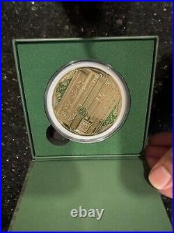 Disneyland Club 33 Emerald 55th Anniversary Challenge Coin NIB