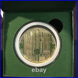 Disneyland Club 33 Emerald 55th Anniversary Challenge Coin NIB E