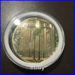 Disneyland Club 33 Emerald 55th Anniversary Challenge Coin NIB E