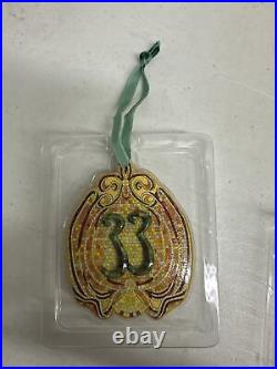 Disneyland Club 33 Emerald Anniversary Christmas Ornament