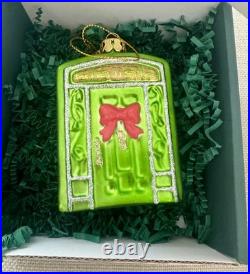 Disneyland Club 33 Emerald Anniversary Members Only Ornament Highly Collectible