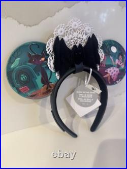 Disneyland Club 33 HAUNTED MANSION Loungefly Minnie Ears 55th Anniversary New