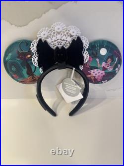 Disneyland Club 33 HAUNTED MANSION Loungefly Minnie Ears 55th Anniversary New