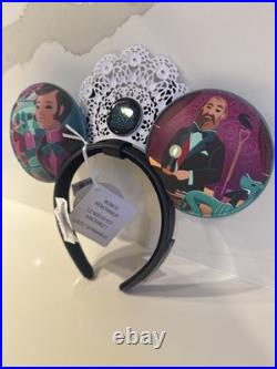 Disneyland Club 33 HAUNTED MANSION Loungefly Minnie Ears 55th Anniversary New