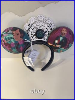 Disneyland Club 33 HAUNTED MANSION Loungefly Minnie Ears 55th Anniversary New
