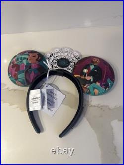 Disneyland Club 33 HAUNTED MANSION Loungefly Minnie Ears 55th Anniversary New