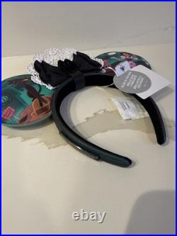 Disneyland Club 33 HAUNTED MANSION Loungefly Minnie Ears 55th Anniversary New