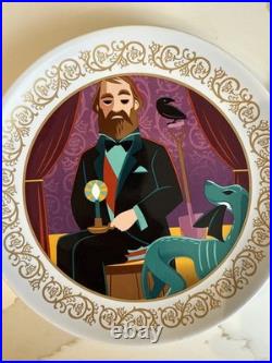 Disneyland Club 33 Haunted Mansion 55th Anniversary 4 Piece Plate Set